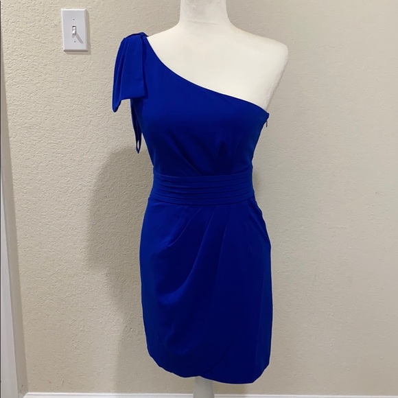 Minuet Blue Cocktail Dress - Picture 1 of 6